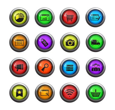 SEO ve geliştirme sadece simgeleri