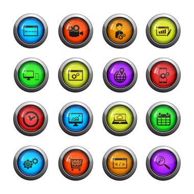 SEO ve geliştirme sadece simgeleri