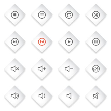 Media player simgeler