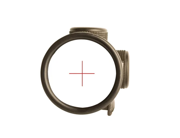 Icon konzept gewehr fernrohr stock image — Stockfoto