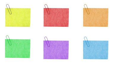 arka plan ile izole boş postit kağıt üzerinde