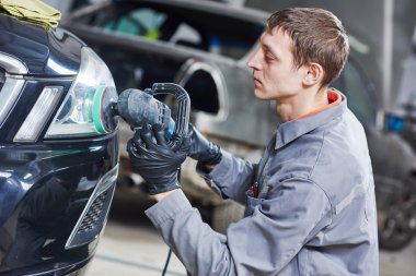 otomatik mekanik cilalama ve araba Far parlatma