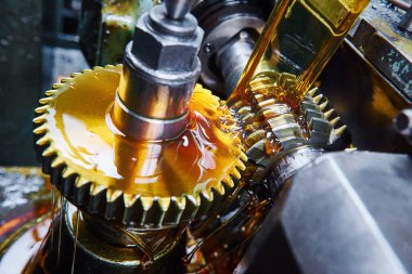 Petrol yağlama ile metal dişli mekanizması