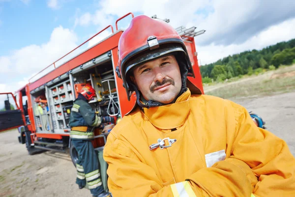 Пожежних Пожежник — стокове фото