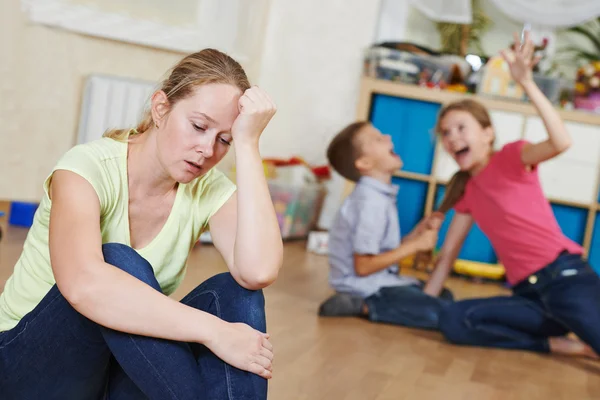 Parenting and family problem — Stock Photo, Image