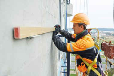 Cephe inşaat iş yerinde Oluşturucu