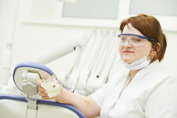 Dentist orthodontist portrait — Stock Photo, Image