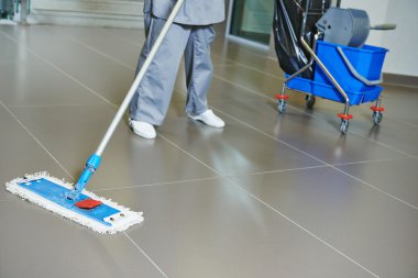 cleaning floor clipart