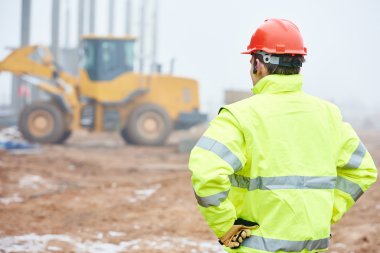 Foreman'ın alt yapı inşaat