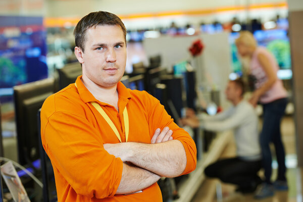 Seller shop assistant