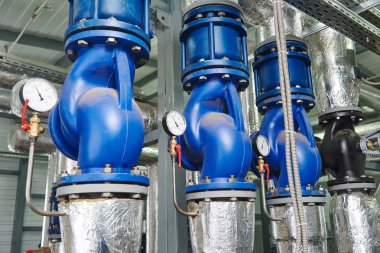 gaz Isıtma sistem kazan dairesi ekipmanları