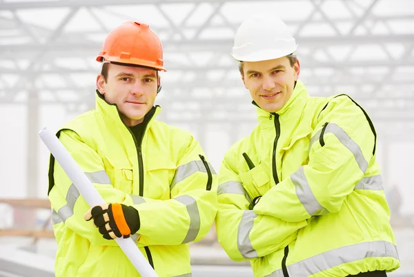 Construction builder workers — Stock Photo, Image