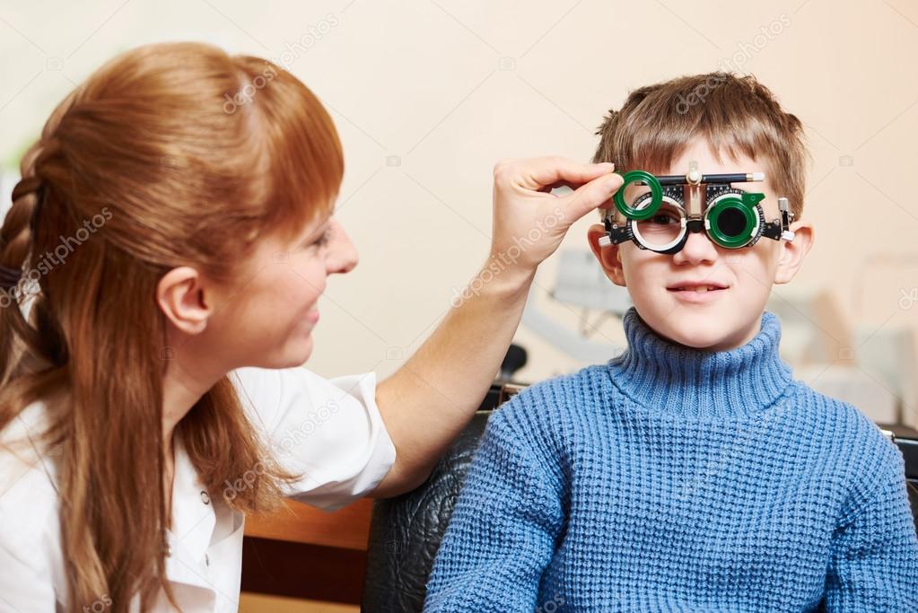 eye examinations at ophthalmology clinic
