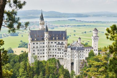 Alman Neuschwanstein Şatosu