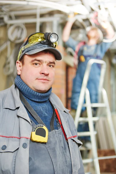 Electrician worker — Stock Photo, Image