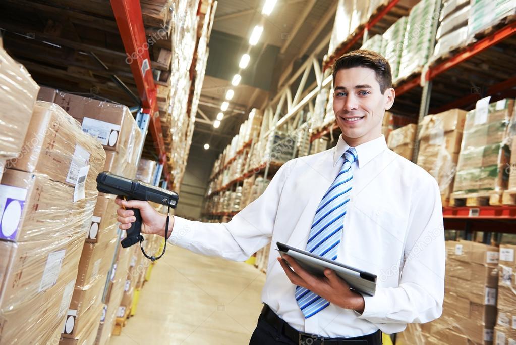 manager in warehouse