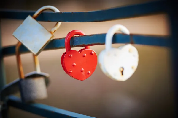 Love locks — Stock Photo, Image