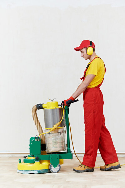 parquet floor maintenance polishing