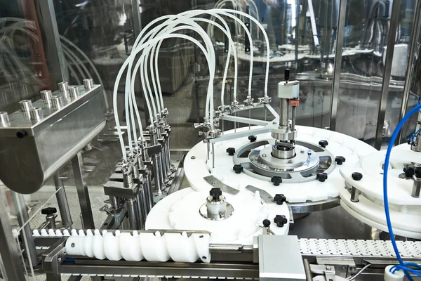 Pharmaceutical equipment at factory — Stock Photo, Image