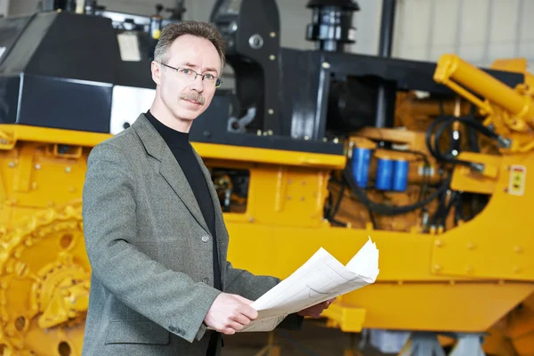 Industrial engineer manager — Stock Photo, Image