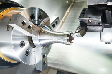 Metal çalışırken kesme aracı