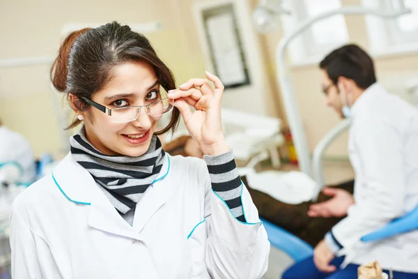 Young asian dentist doctor — Stock Photo, Image