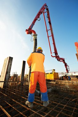 Beton işleri Oluşturucusu görevli