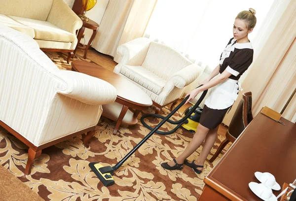 Hotel cleaning service — Stock Photo, Image