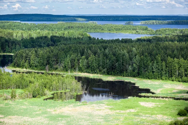 Woods ve göllerde Karelya — Stok fotoğraf