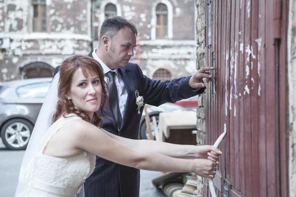 Recién casados — Foto de Stock