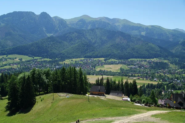 Tatry, Zakopane, Gubalowka Polen — Stockfoto