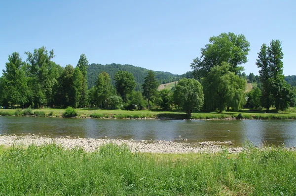 Kroscienko Nad Dunajcem, Polen — Stockfoto