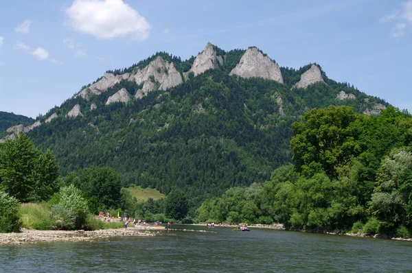 Kroscienko Nad Dunajcem, Polen — Stockfoto