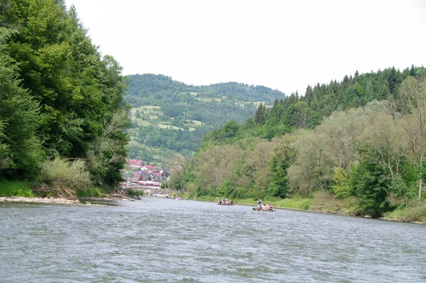 Kroscienko Nad Dunajcem, Polska — Zdjęcie stockowe