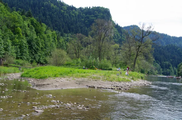 Kroscienko Nad Dunajcem, Polen — Stockfoto