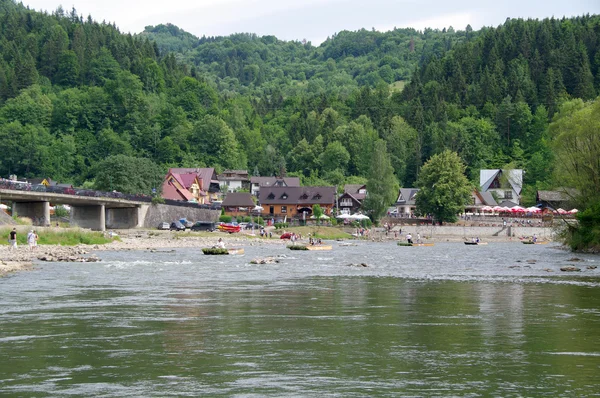 Kroscienko Nad Dunajcem, Polska — Zdjęcie stockowe