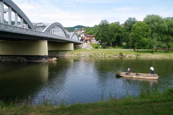 Kroscienko Nad Dunajcem, Polen — Stockfoto