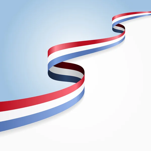 Luxemburgs flagga bakgrund. Vektor illustration. — Stock vektor