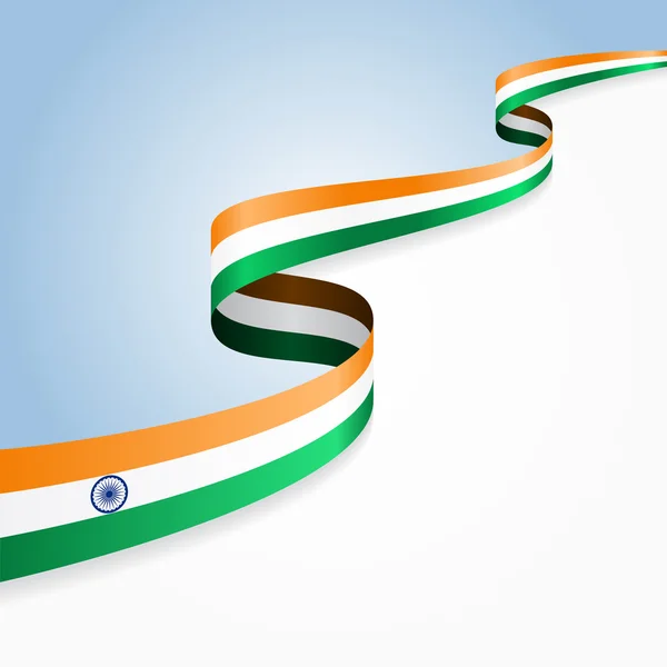 Indian flag background. Vector illustration. — Stock Vector