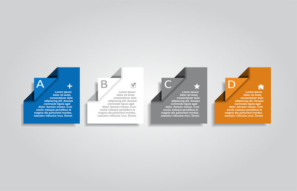 Инфографический шаблон дизайна. Векторная иллюстрация
.