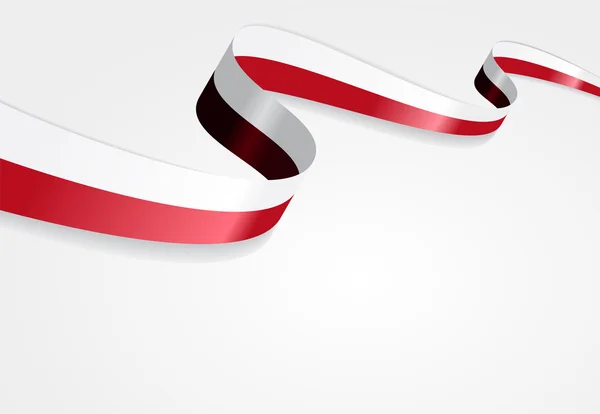 Polský Vlajka pozadí. Vektorové ilustrace. — Stockový vektor