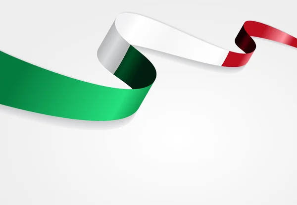 Fondo de bandera italiana. Ilustración vectorial . — Vector de stock