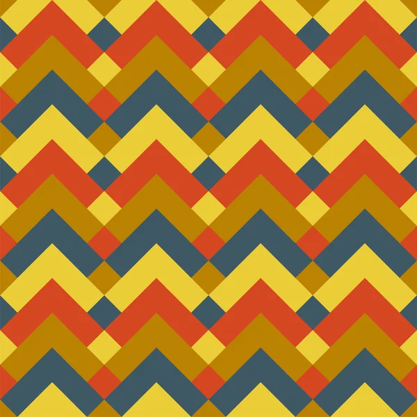 Retro geometriska seamless mönster. Vektor illustration. — Stock vektor