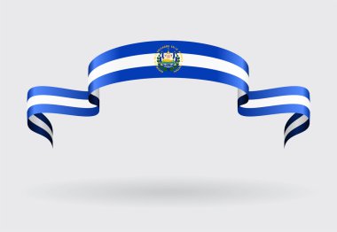 El Salvador bayrak arka plan. Vektör çizim.