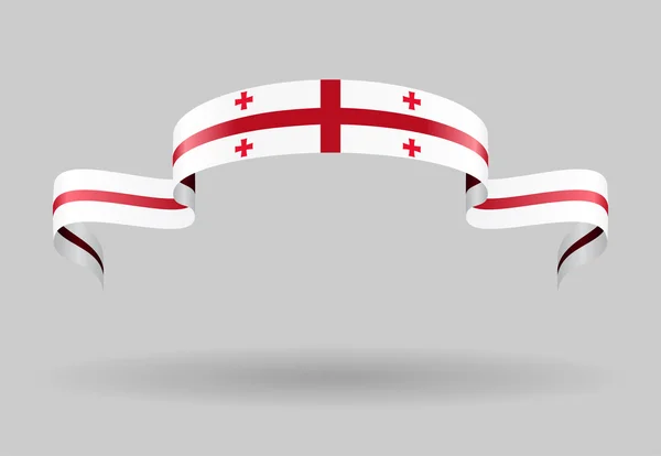 Грузинським прапором фону. Векторні ілюстрації. — стоковий вектор