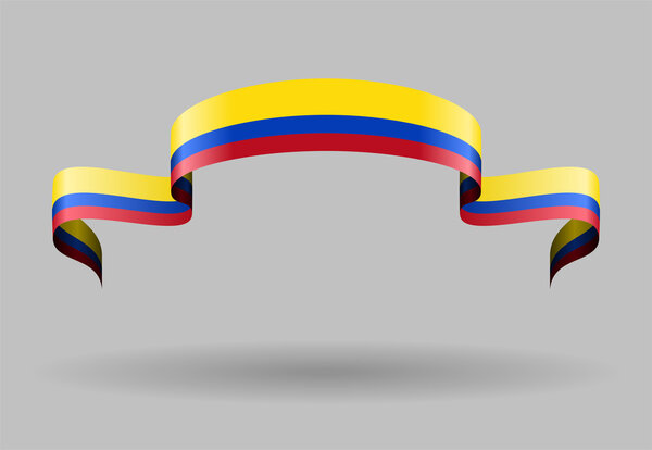 Фон флага Колумбии. Векторная иллюстрация
.