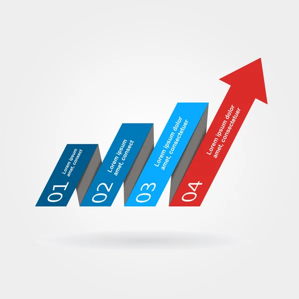 Modelo de Design Infográfico. Ilustração vetorial . —  Vetores de Stock