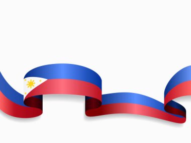 Flag Philippines Wavy Free Vector Eps Cdr Ai Svg Vector Illustration Graphic Art