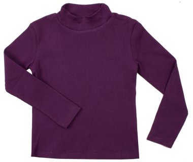 çocuk kadın bluzu beyaz zemin üzerine izole