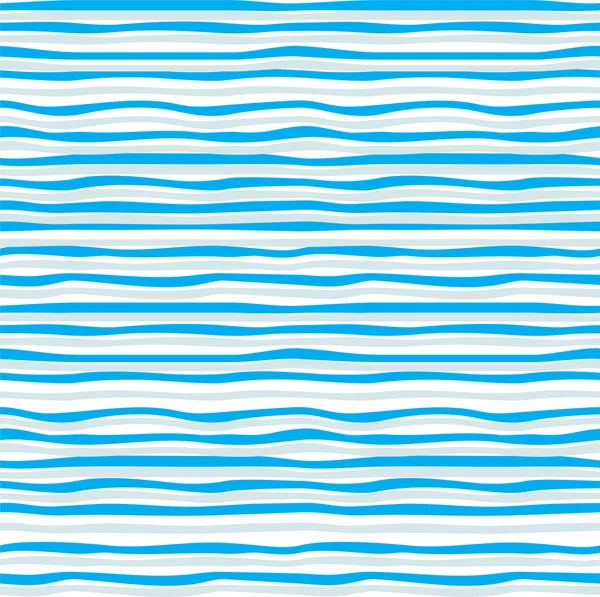 Abstrato onda azul sem costura padrão. Vetor —  Vetores de Stock